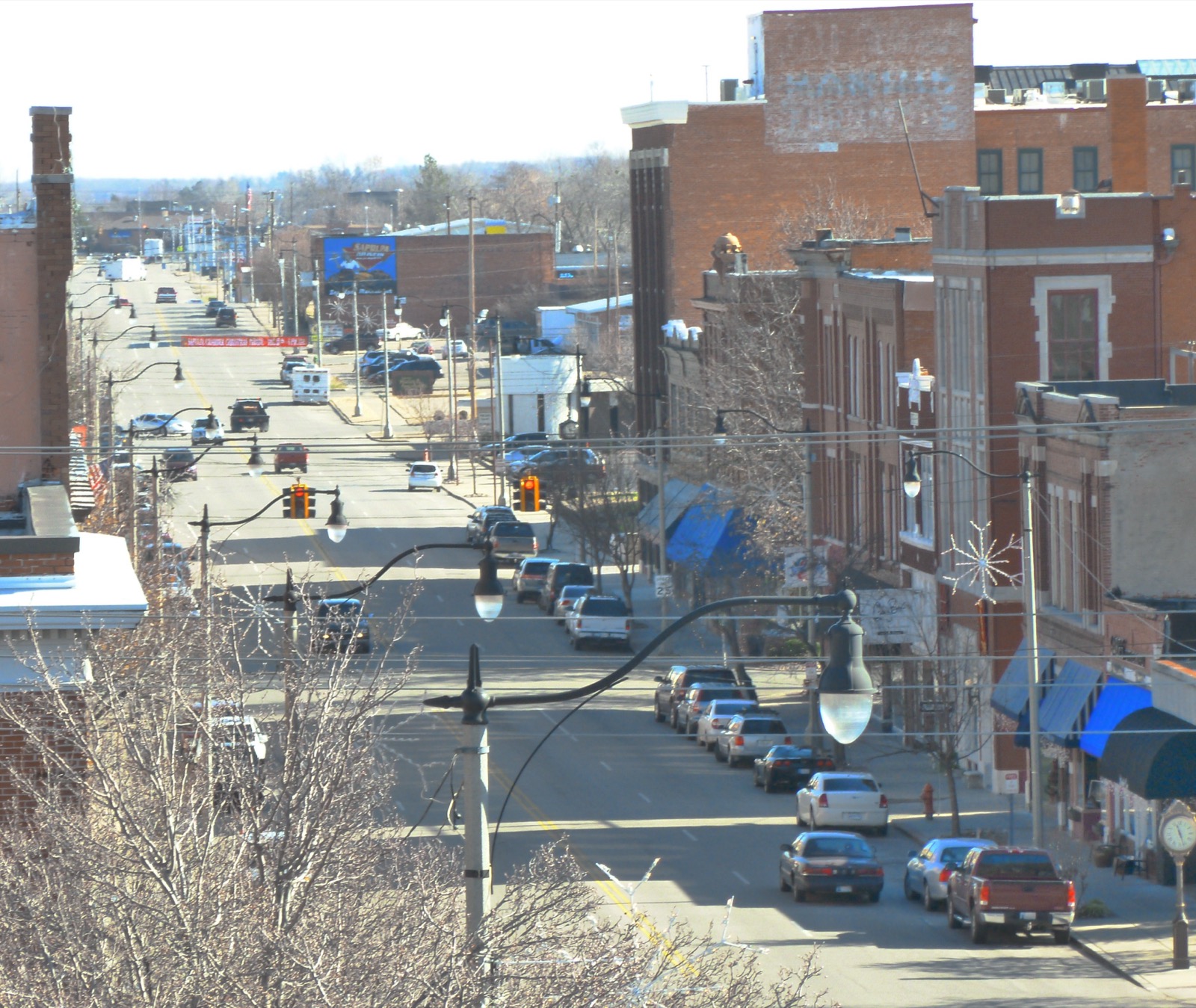 Main Street in downtown Sapulpa, Oklahoma